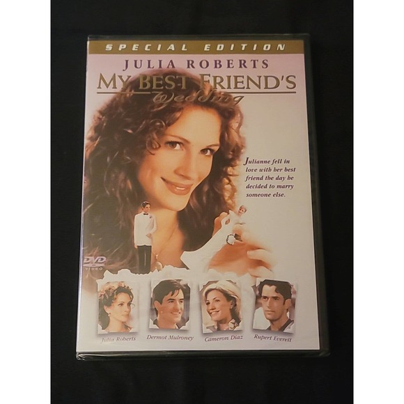 My Best Friend's Wedding DVD 2001 Julia Robert Tri Star Pictures Special Edition - Picture 1 of 3